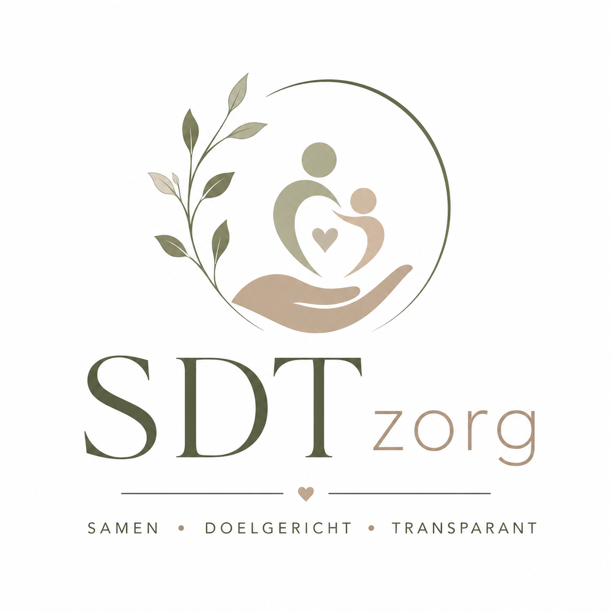 Logo van SDT zorg